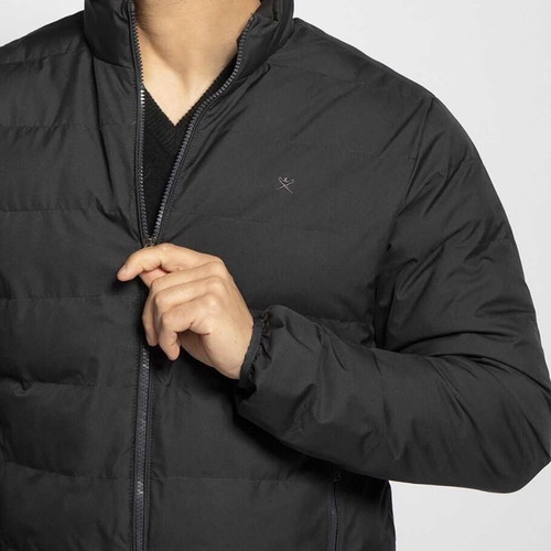 Hackett London LW MOTO Jacket new, men's size M, polyester filling