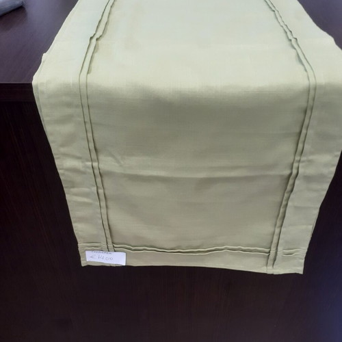 Gofis linen table runner light green, new, approx. 1.80m
