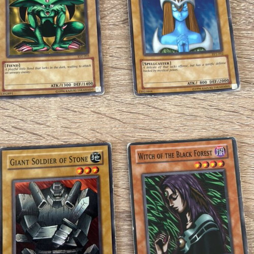 Yugioh cards used, authentic, 1st edition