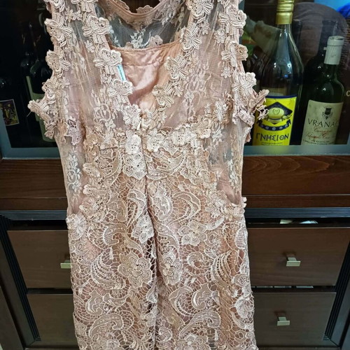 BSB Dress with Sheer Details New, Pink, Size L