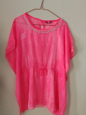 Fuchsia Caftan tunic like new, size M 38 10