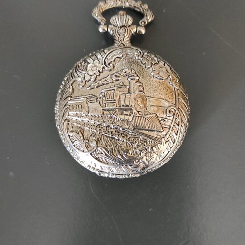 Vintage pocket watch like new, silver