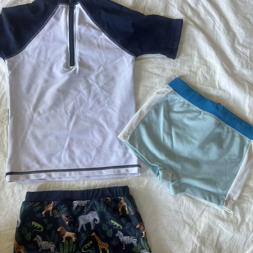 Boy's swimwear set 18-24 months like new, pack of 3