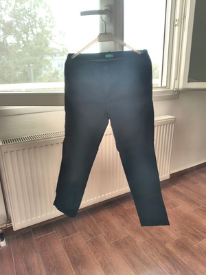 Benetton black fabric pants size S-M