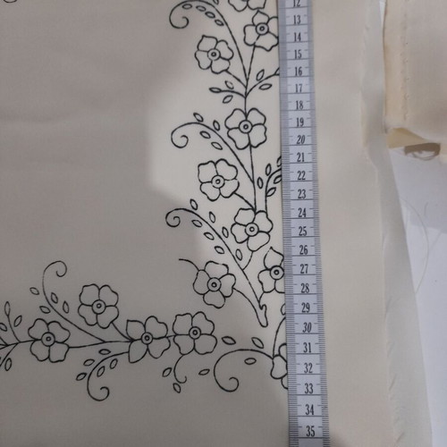 Set of 6 pillowcases for embroidery like new (design 2)
