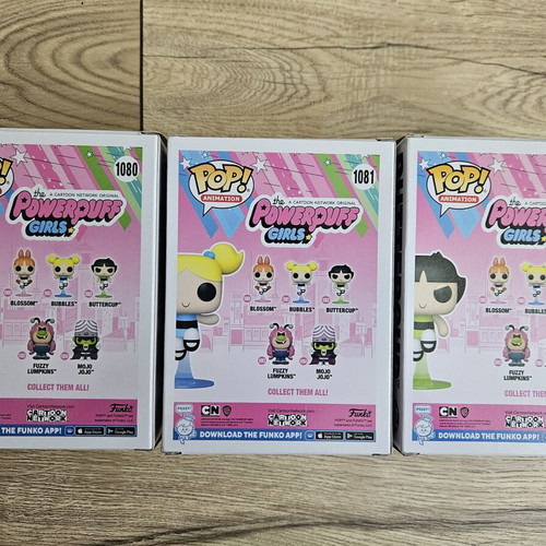 Powerpuff Girls Funko Pop bundle with Blossom, Bubbles and Buttercup