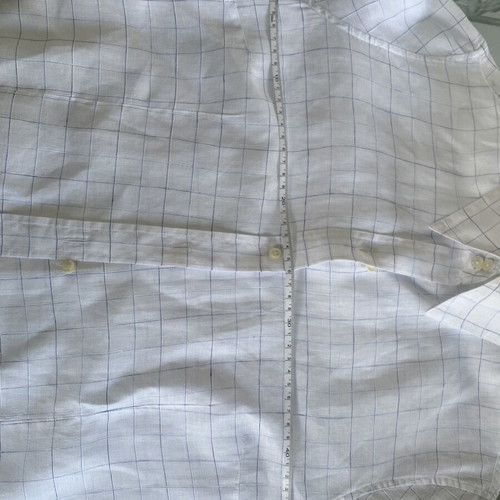 Massimo Dutti linen shirt like new, size 42, white