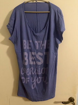 Benetton women's pajama size L used, blue