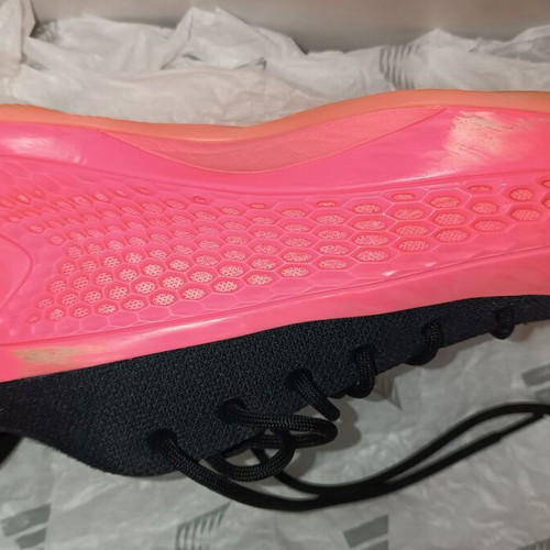 Adidas Anthony Edwards basketball shoes, black and pink, size 44