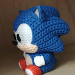 Sonic 3D figure new, printed from solid material