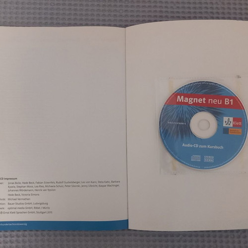 Magnet neu B1 student book used with audio CD