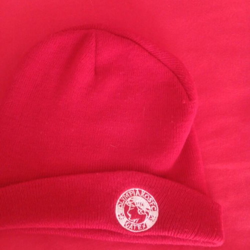 Olympiacos T-shirt, scarf and beanie authentic, new