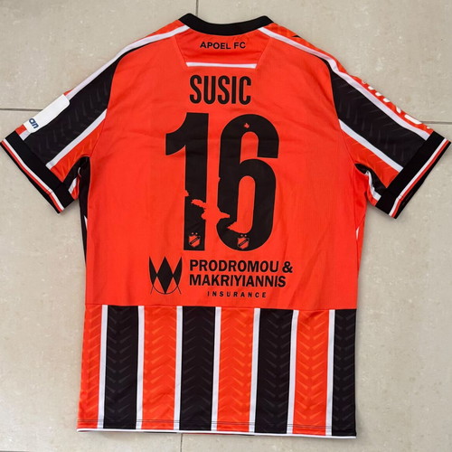 APOEL Nicosia Mateo Susic 2024/2025 Away Kit jersey