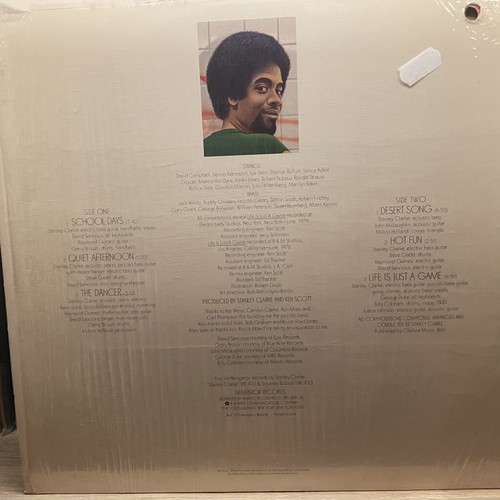 Stanley Clarke School Days LP vinyl like new, jazz