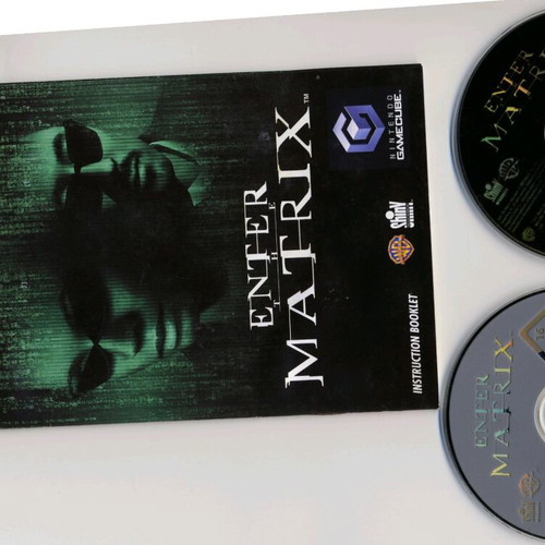 Nintendo GameCube Enter the Matrix game used, complete
