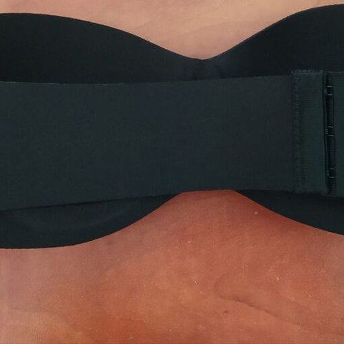 Strapless bra new, black without straps