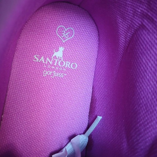 Santoro London Gorjuss High Sneakers Size 36 New