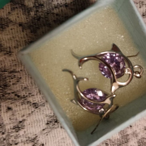 Dolphin earrings new
