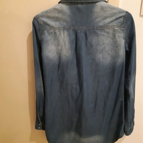 Denim shirt like new, blue, size S