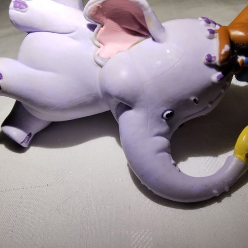 Lumpi & Roo figure 8 cm used, Pooh's Heffalump Movie Bullyland 2005