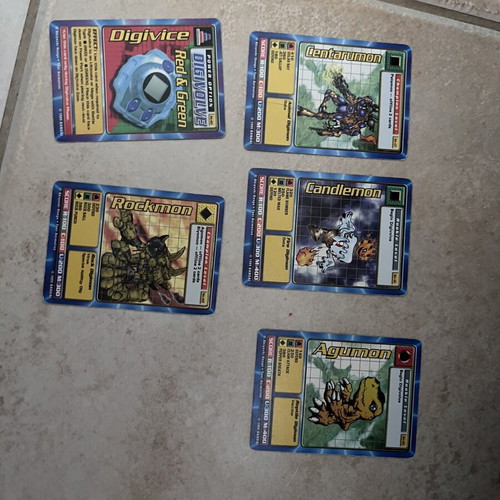 Digimon cards pack of 8