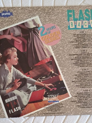 Flashback double vinyl record like new, 1990 compilation