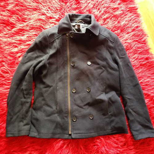 H&M Regular Fit Jacket mixed wool like new black
