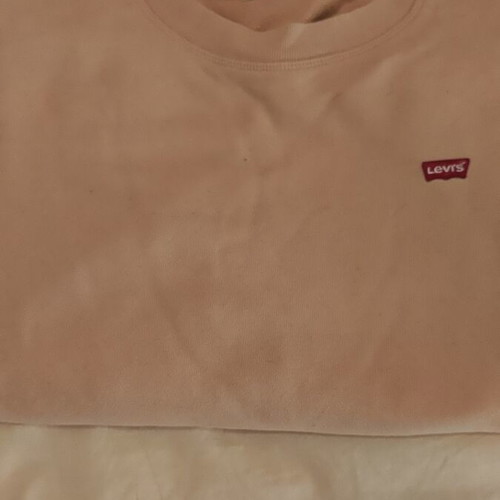 Levi's sweatshirt size large pink like new
