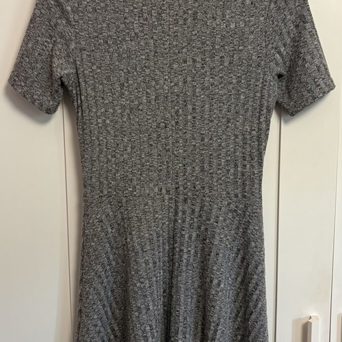 H&M dress used, size L 40 12, gray