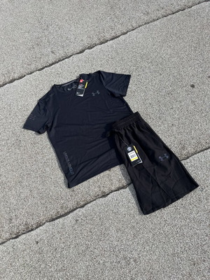 Under Armour αντανακλαστικό σετ καινούργιο, μαύρο, μέγεθος M