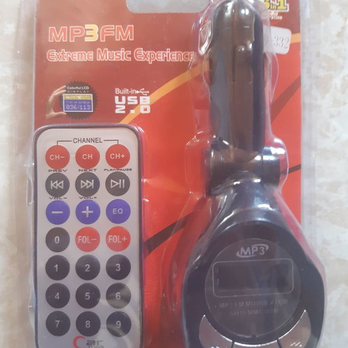 MP3 Player with FM transmitter and multiple input options, new