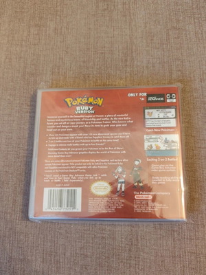 Pokemon Ruby GBA reproduction new