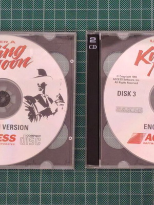 Under a Killing Moon PC like new, 4 CD adventure