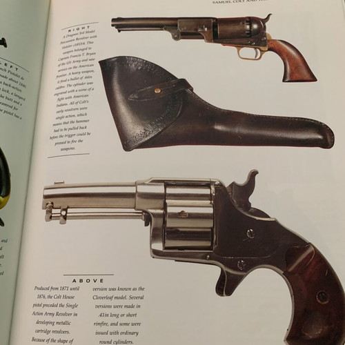 Encyclopedia of rifles and handguns used, English edition