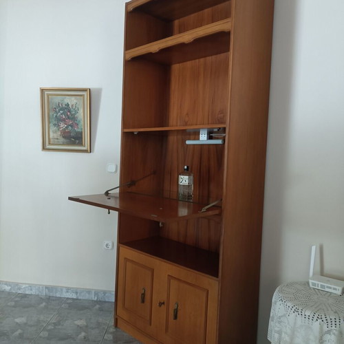 Handmade living room unit walnut veneer like new