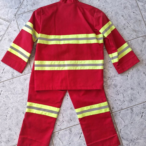 Children's fireman carnival costume used for ages 3-4