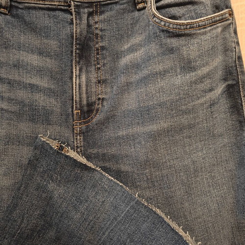 Zara women's bootcut jeans used, size XL, blue