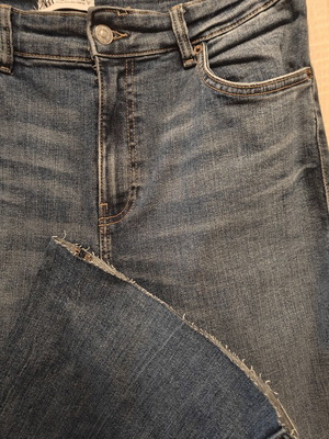 Zara women's bootcut jeans used, size XL, blue