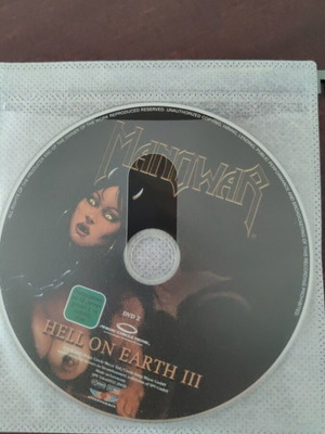 Manowar Hell on Earth III DVD, metal