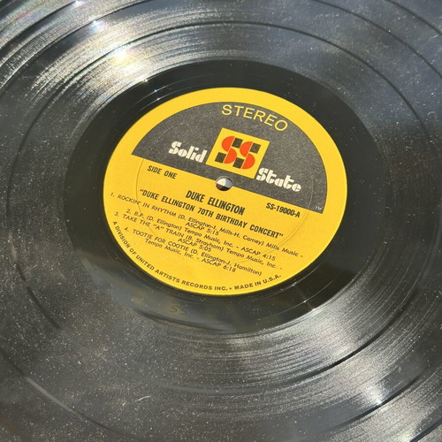Duke Ellington's 70th Birthday Concert 2LP used jazz vinyl