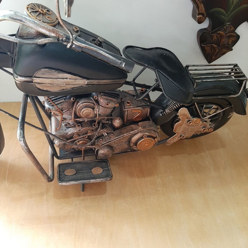 Metal Chopper Style Handmade Motorcycle 55cm used