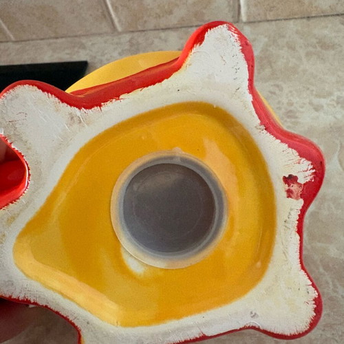 Ceramic snail piggy bank