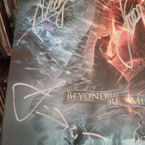 Blind Guardian Beyond The Red Mirror 2LP 2015 near mint, signed