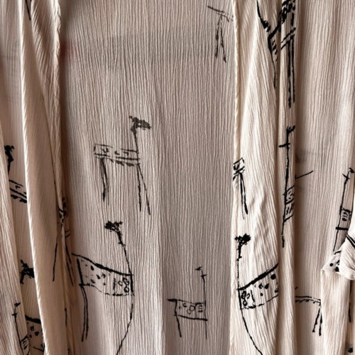 Tunic Small/Medium with Giraffe Pattern