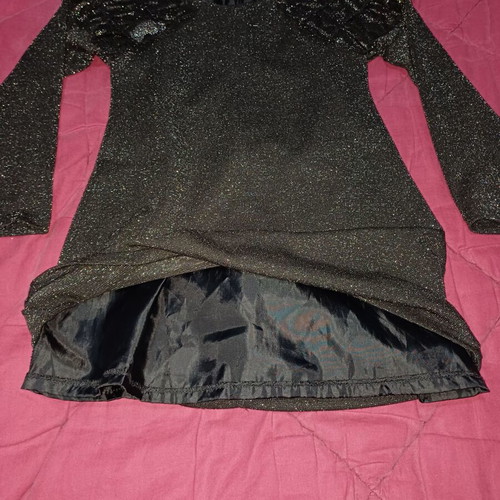 Sam dress 110 cm for 5 years old, black with glitter, like new