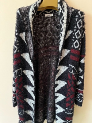Long cardigan multicolor like new Toi&Moi