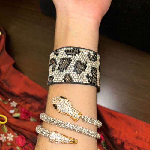 Bracelets new, set with snake bracelet