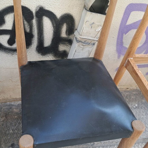 Καρέκλες τραπεζαρίας σετ 4αδα μεταχειρισμένες, δεκαετίας του 50'