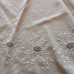 Round tablecloth handmade like new