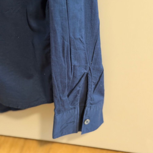 Benetton women's shirt like new, blue, cotton, sizes S and M